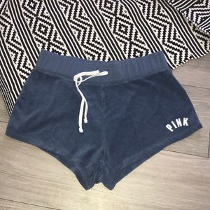 Pink Victoria’s Secret Terry shorts , cute